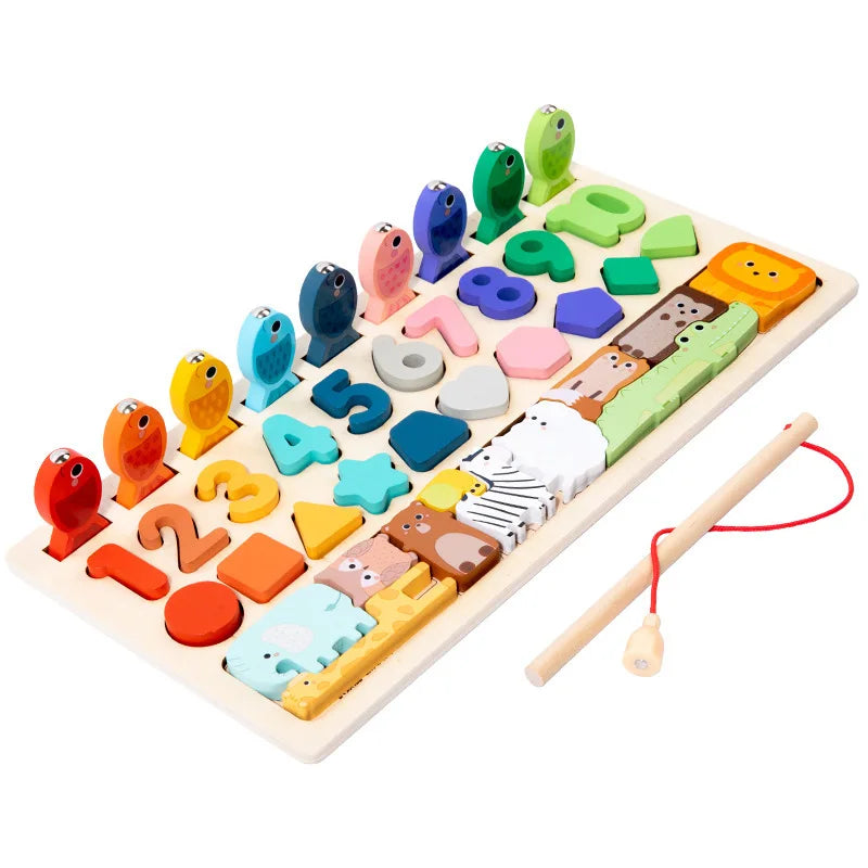 Brinquedo Montessori 4 em 1