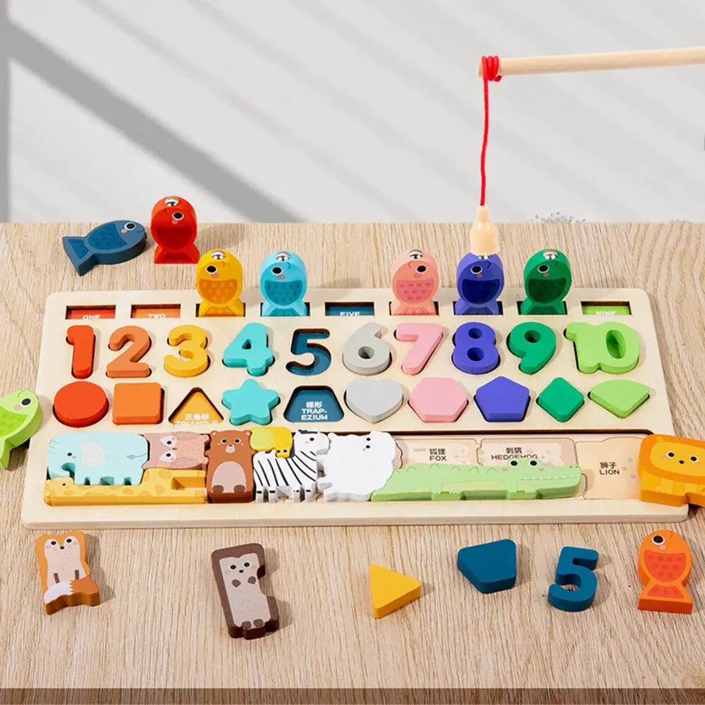 Brinquedo Montessori 4 em 1